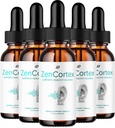 ZenCortex Tinnitus Ear Drops - ZenCortex 24, Zen Cortex Liquid Drops, ZenCortex Recenzje, ZenCortex Drops for Ear Relief (5 Pack - 5 Month Supply)