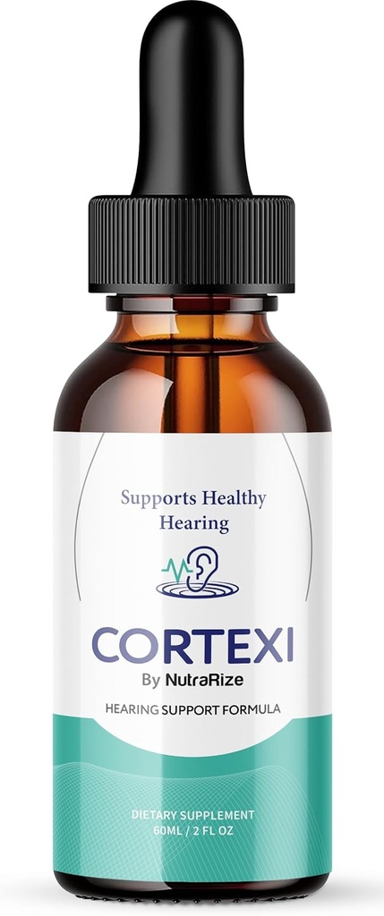 Kortexi Drops, Cortexi Hearing Support Drops - Advanced Formula for Ear Health, Cortexin Drops, Cortexi 24, Supplement Drops Maximum Strength, Cortexi Recenzje (30 Służenia)