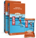 CLIF BARS - Bary energetyczne - Chrupiące Masło orzechowe - Wyprodukowane z Owies organiczny - Żywność roślinna - Wegetarianin - Koszerna (2.4 Bary białkowe Ounce, 24 Count) Packaging May Vary