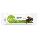ZonePerfect Bary proteinowe, 14g Białko, 18 Witamin i Minerałów, Żywny Bar Przekąski, Mennica czekoladowa, 12 Barów