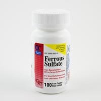 Specjalne opakowanie 5 x Wybór jakości Sulfate żelazny 325MG 100EA