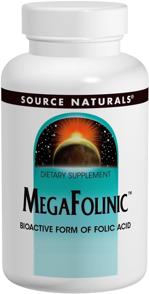 Mega Folynic Source Naturals, Inc. 120 Tabs