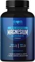Magnezu Glicynian - 500 mg Chelated Triple Absorption Magnez - Serce, Kości, Wsparcie połączeń - Spokój i relaks - 180 Kapsułki