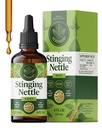 HERBAMAMA Stinging Nettle Tincture - Wegan Urynary Tract Support with Stinging Nettle Root Extract - Non- GMO, Alkohol & Sugar- Bez Urtica Dioica Suplement - 84- Day Supply