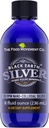 The Food Movement Black Earth Silver z Humic Fulvic Acids, Ślady minerałów na wsparcie immunologiczne, Detox, Gut Health - 8 fl Oz Liquid Drops Suplement