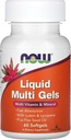 Teraz żywność Liquid Multi Softgels 60 Sgels