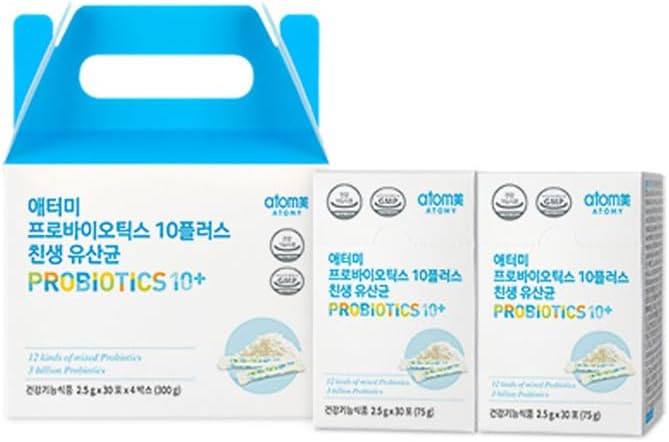 Korean Health Product Probiotics10 + dla kobiet i mężczyzn, aby pomóc utrzymać dobre Flora 300g (2.5gx120) - jeść 1pack na dzień