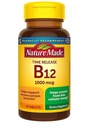 Nature Made Witamina B12 1000 µg, Suplement diety dla wsparcia metabolizmu energii, Release Time, 75 Tabletss,..