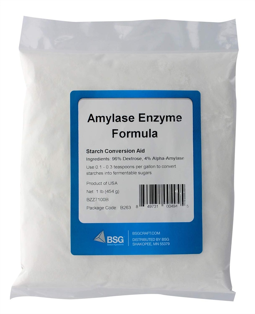 BSG Handcraft Amylase Enzym - 1 lb.