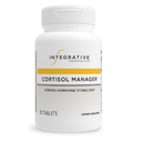 Interaktywna terapia Cortisol Manager - Suplement do wsparcia zdrowia nadnerczy dla zdrowej reakcji na stres * - Wegański, Darmowy i Bezglutenowy - 30 tabletek (15 Servings)