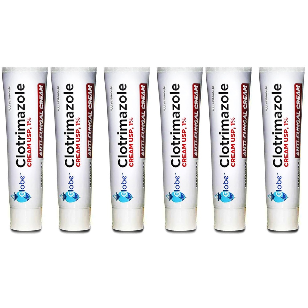 Klotrimazol krem przeciwgrzybiczy 1% USP, 1 oz, Leczenie przeciwgrzybicze, łagodzi swędzenie, spalanie, łamanie i skalowanie Associated Sports Foot, Jock Itch, Ringworm i więcej