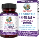 MaryRuth Organics Prenatal Vitamins & Probiotics Bis124; 59 Miliard CFU 124; Witamina D3 & B12 Bis124; Żelazo Bis124; Folate 124; Selenium Bis124; Cholina 124; Vegan 124; Nie-GMO 124; 60 Kapsułki