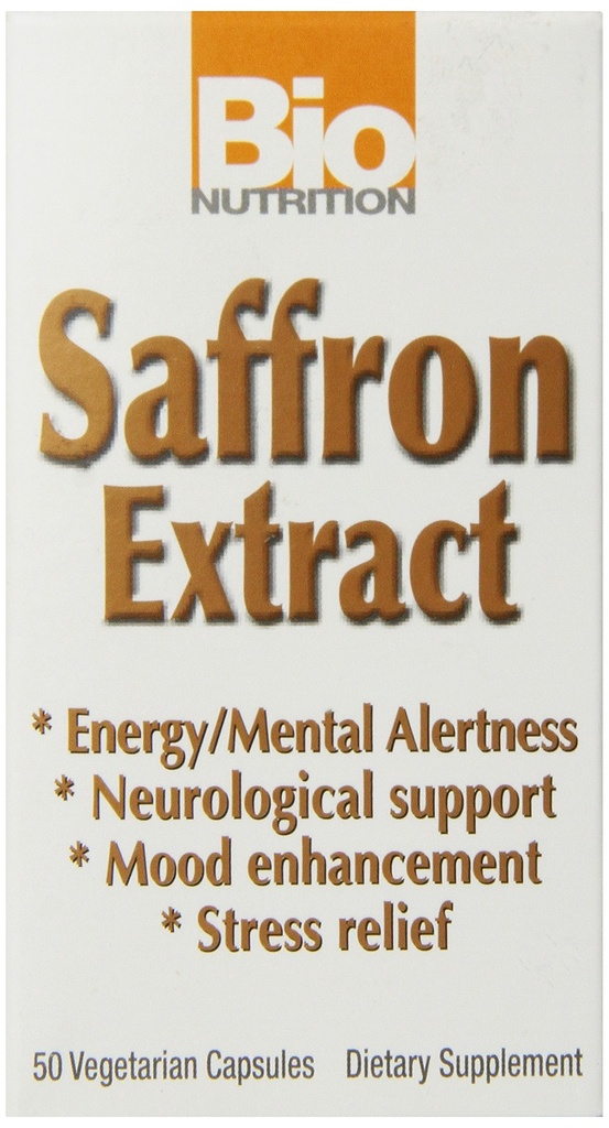 Bio Nutrition Standaryzowane Saffron Vegi- Czapki, 50 Hrabia