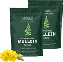 Mullein Lung Cleanse Repair Gum, Mullein Gum, Lung Cleanse Repair Gum - Pear Flavored, Mullein Leaf Herb Extract for Lung Health & Sinus Relief (2 torby)