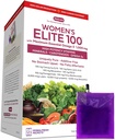 ANDREW LESSMAN Multivitamin - Kobieca Elita-100 z maksymalnym zasadniczym Omega-3 1000 mg 120 Pakiety - Potężne składniki odżywcze, Witaminy zasadnicze, Minerały, Fitonutrienty i Karotenoidy. Brak dodatków