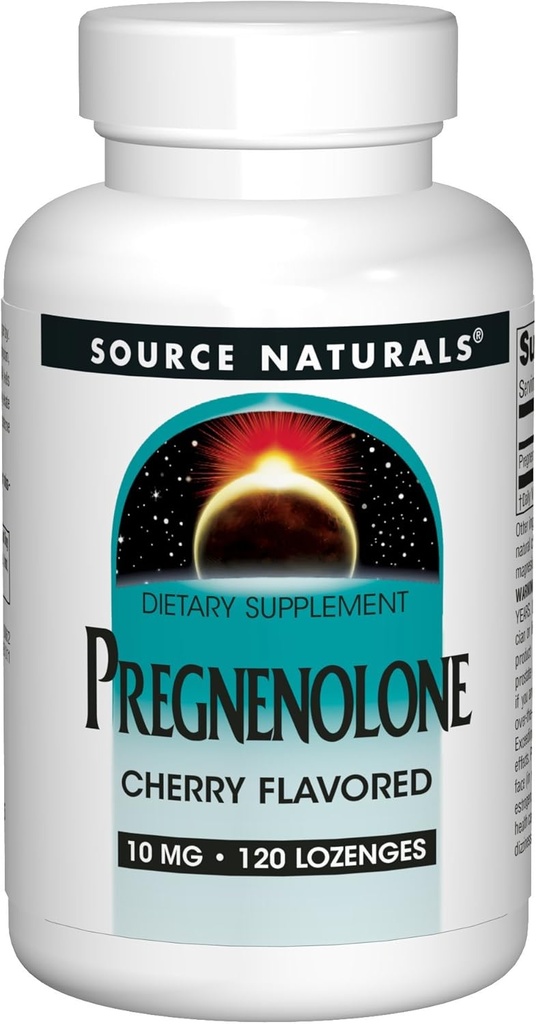 Źródło Naturals Ciąża 10mg Cherry Flavor Supplement - 120 Lozenges