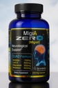 Relief migreny, Quad- Formuła z Butterbur wolny PA- (150mg), CoQ10 (300mg), Glycinat magnezu (300mg), Ryboflawina w dużych dawkach (400mg) - MigrA Zero (120 Caps) Optymalne dawkowanie dla chorych na migrenę
