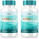 (2 Pack) AeroSlim kapsułki - AeroSlim Dietetyczny Suplement do Zaawansowanego Zdrowia Wagi, Maksymalna moc All- Naturalne pigułki do targeting Belly Fat, Weight Management Formula, Aero Slim (120 kapsułki)