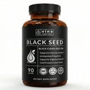 Black Seed Oil Kapsułki - Nigella Sativa - Suplement immunologiczny miękkie żele - Cold Pressed Antioksydant Vegetarian Czarny Kmin Pigułki - 500 Miligramów Made in USA