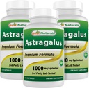 Najlepsi Naturals Astragalus kapsułki, 1000 mg, 120