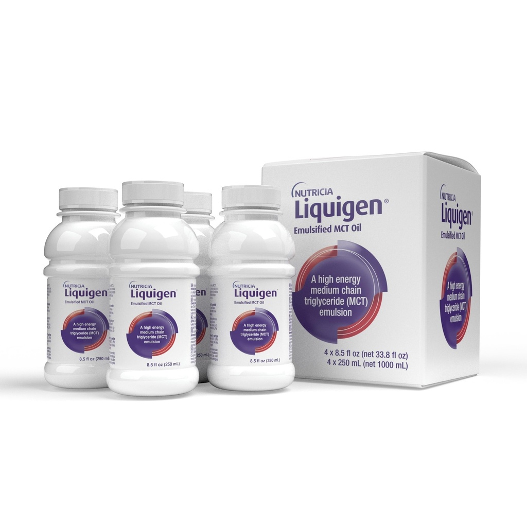 Liquigen - Emulgowany olej MCT - 8.5 Fl Oz butelka (Przypadek 4)