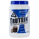 Body Nutrition Truteina Wysoki poziom białka Proszek: 45% Serwatka, 45% Kazeina, 10% Jajko białe, Bezglutenowe, Niski Sodu, Pasza trawiasta Białko serwatki Proszek, Suplement gimnastyczny i śniadanie Wstrząs, Czekoladowy masło orzechowe, 2lb