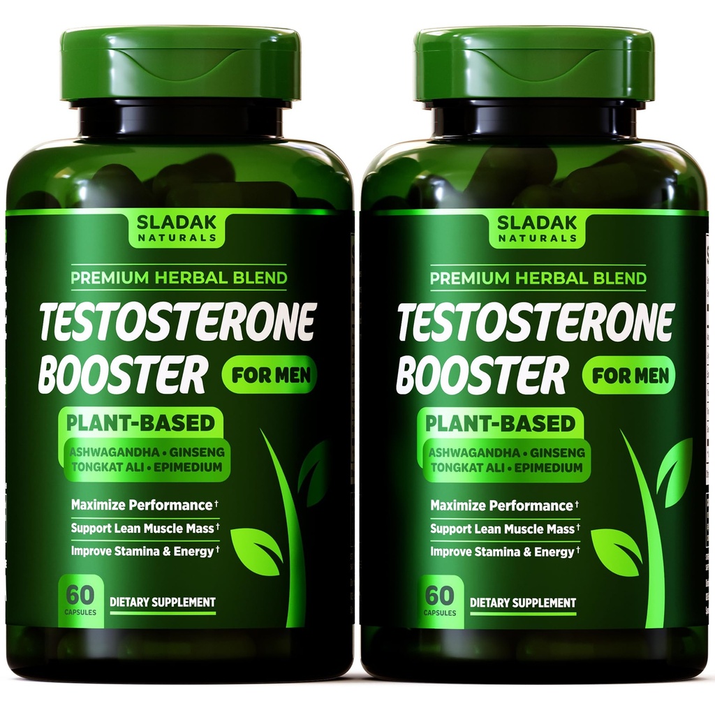 Testosteron suplement booster dla mężczyzn - Mężczyzna Enhancing Test Boost - Ashwagandha, L-Arginine, Tongkat Ali, Tribulus + More - Trening, Budowanie mięśni, Siła, Energia & Wydajność - 2 Dostawa miesiąc