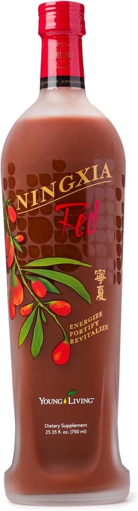 Young Living NingXia Red Biżuteria 124; 25.35 oz Butelka Biżuteria 124; Antyoksydant- bogaty mieszanka Superfruit 124; Antyoksydant- Napoje 124; Zwiększenie energii fizycznej 124; Funkcje Wolfberry, Śliwka, Aronia, Cherry, Blueberry, & Granat