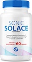 Sonic Solace - zaawansowana formuła do utrzymania zdrowego słuchu, Oficjalne Sonic Solace dla zdrowia ucha, Wszystkie naturalne wsparcie dla ogólnego Well- Being, SonicSolace Review (60 kapsułki)