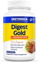 Enzymedica Digest Gold + Probiotyki, 2- in-1 Formuła dla Gut Health, Enzymy i Aktywne Kultury Probiotyczne, 180 Liczba