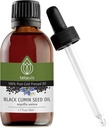 Teliaoils Black Seed Cumin Oil, 100% Czysty, Naturalny, Cold Pressed, Bogaty w Omega-3 & Omega- 6 kwasów tłuszczowych i polifenoli klasy Premium, Dla skóry, paznokci i włosów, doskonały przeciwutleniacz