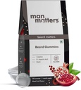 SENTA Man MATS Beard Gummies dla mężczyzn 124; 30 Day Pack Xi124; Grubsze Beard, Stymulowane Follicles Beard & Poprawia Beard Density Xi124; Biotin, D- aspartic Acid & Creatine Xif124; Żelatyna wolna, 100% Wegan