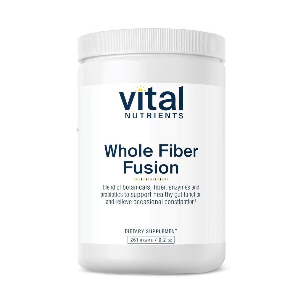 Vital Nutrigents - cały włókno Fusion Powder - Naturalne Źródło Fiber dietetyczny - Wegetarianin - 261 Grams
