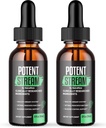 NutraRize (Opakowanie 2 Pothent Stream Drops, Advanced Prostate Supplement - Naturalne wsparcie dla zdrowia prostaty, Maksymalna moc, Opinie (60 Służenia)