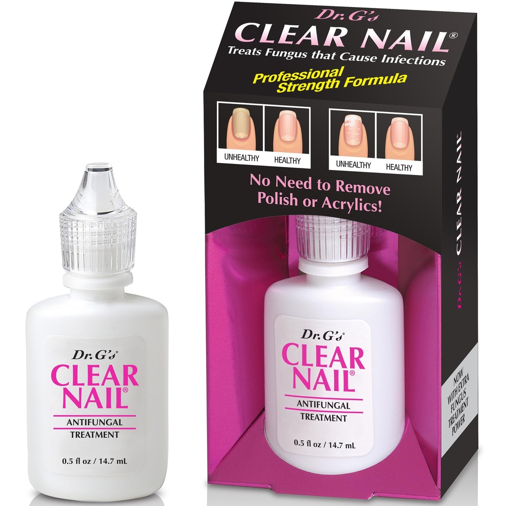 Dr G 's Clear Nail Antifunds Treatment, 0.5 Fluid Ounce