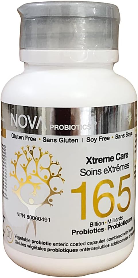 NOVA Probiotyki Multi- Strein Xtreme Care 165 Miliard Probiotyki na Capsule- 30 VCaps