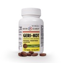 Geri- KOT Senna Laxative & Stool Softener Tablets, 100ct Between 124; Natural Vegetable Stimulant Laxative 124; Smooth Bowel Movel Movement Senna Tablets Between 124; Fast- Acting, Gentle Convestions Relief Between 124; 8.6 mg Sennosides Laxative