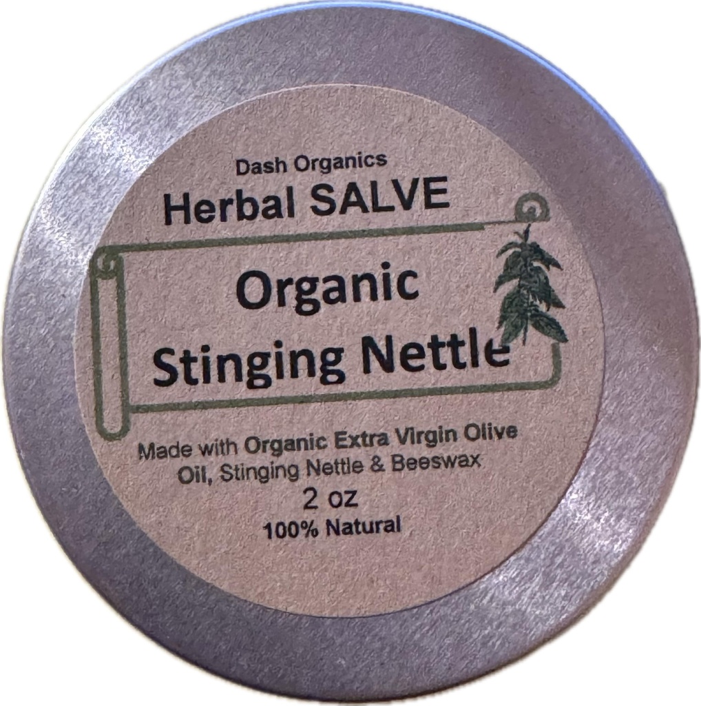 Organic Stinging Nettle Salve Remover 124; 2oz Remover 124; Unscented Remover; Chemical and Conservative Free Makeup Remover and Makeup Primer