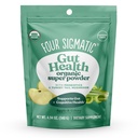 Czterech Sigmatic Organic Greens Proszek Pigment 124; Zielone Superfood Proszek z Probiotyki i Prebiotyki 124; Super Zielone z Moringa, Chaga & Turcja Ogon 124; (4.94 oz.)