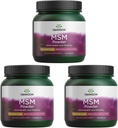 Swanson Premium Marka Msm Proszek - Ready- Mix & Unflavored 1 lb Pwdr 3 Pack