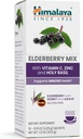 Himalaya Elderberry Mix, Suplement do mieszanki napojów, Wsparcie immunologiczne z Elderberry, Cynk, Witamina C i Święty Bazylia, Kofeina wolna, 10- 0,15 oz (4.3 g) Pakiety, Łatwe do wymieszania, Gluten wolny