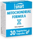 SuperSmart - Formuła Mitochondrialna (Advanced Formula) - z PQQ, R- Kwas lipowy, Acetyl- L- Karnityna - Suplement Mitochondrialny Aprovel 124; Non-GMO & Gluten Free - 30 Kapsułki wegetariańskie