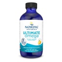 Nordic Naturals Ultimate Omega Liquid, Lemon Flavor - 4 oz - 2840 mg Omega-3 - Wysokiej mocy suplement oleju rybnego z EPA & DHA - Promotes Brain & Heart Health - Non-GMO - 24 Servings
