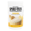 Natury Plus SPIRU- TEIN, Banana - 1.2 lbs - Protein Shake na bazie plantacji - Nie-GMO, Wegetarianin, Gluten Free - 16 Służenia
