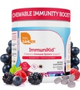 Zahler Dzieci suplement wsparcia immunologicznego z Elderberry, Cynk i witamina C D3 A - Grape Flavored Chewable Tablets - Kosher dla dzieci w wieku 4 lat i w górę, 60 Count