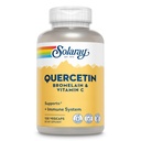 SOLARAY Quercetin z bromelainą i witaminą C - Suplement wsparcia immunologicznego - Kompleks Przeciwutleniaczy i Zdrowia Serca z Quercetin 500mg i 1235mg VIT C - Vegan, 60- Day Guarantee, 60 Serv, 120 VegCaps