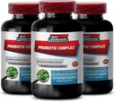 Pomoc Tracisz Wagę - Probiotyczny Kompleks - Probiotyczny dla Kobiet, Probiotyczny Suplement, Probiotyczne pigułki dla Gut Health, Digestive Advanced Probiotic, Gut Restore Advanced Probiotic, 3 Bot 180 Kapsułki