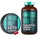 WILD Fuel Esential Amino Acid Supplement and Keto Candy MCT Oil Keto Gummies Energy, Power, and Recovery Bundle
