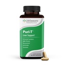 LifeSeasons Puri- T - Liver Cleanse & Detox Supplement Supplement - Resveratrol, N- Acetyl Cysteine, Milk Thistle, Artichock & Turmeric - Wspiera regenerację tkanki tłuszczowej i zdrowe Bile Flow - 60 Kapsułki