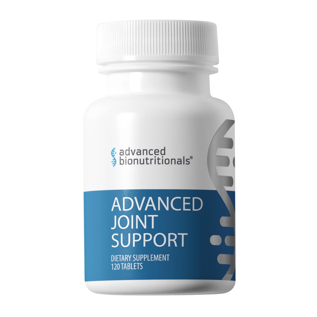 Advanced Bionutritionals Advanced Joint Supplement, Relieve Joint Discomfort, Wapń, Glukozamina, 5- Loxin, Productured in The USA, 120 Tablets